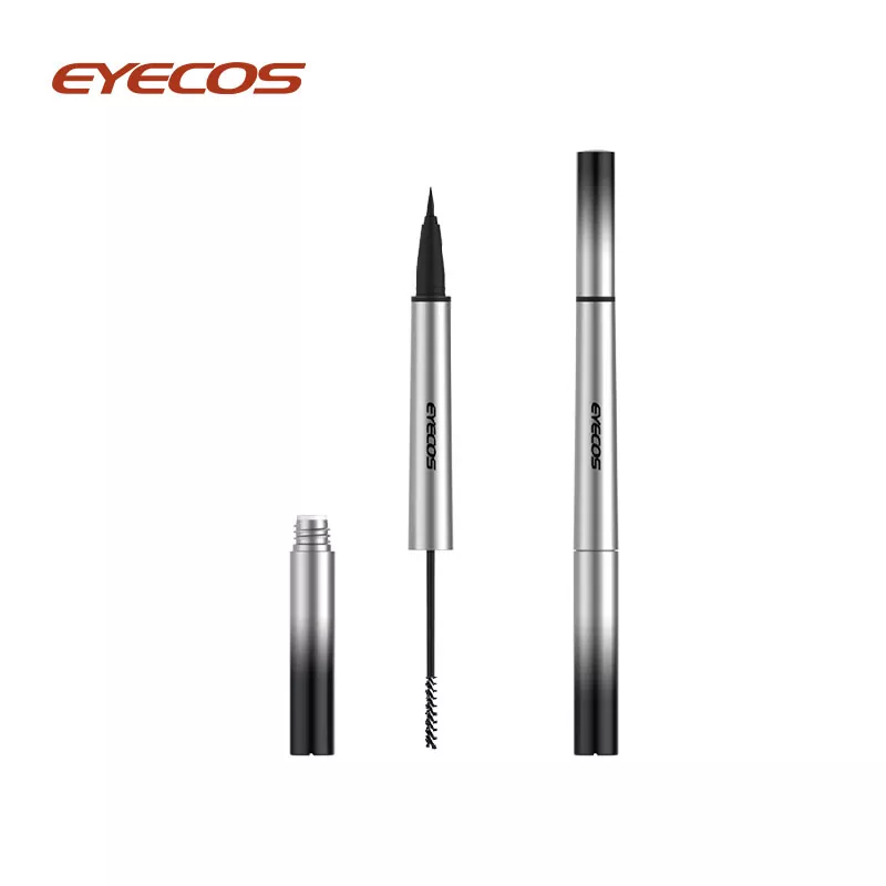 Eyeliner i wodoodporny wydłużający tusz do rzęs 2 w 1